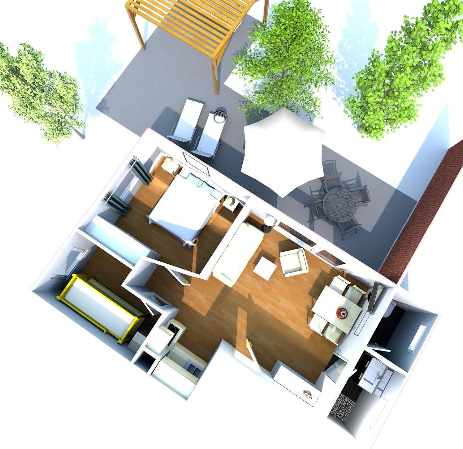 Haus Wexler 2 - Eg Apartment คุกซ์ฮาเวน ภายนอก รูปภาพ